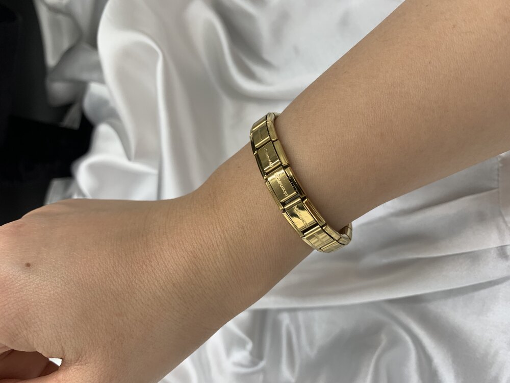 Nomination Italyan Charm Bileklik Gold Paslanmaz Çelik (18cm Standart)