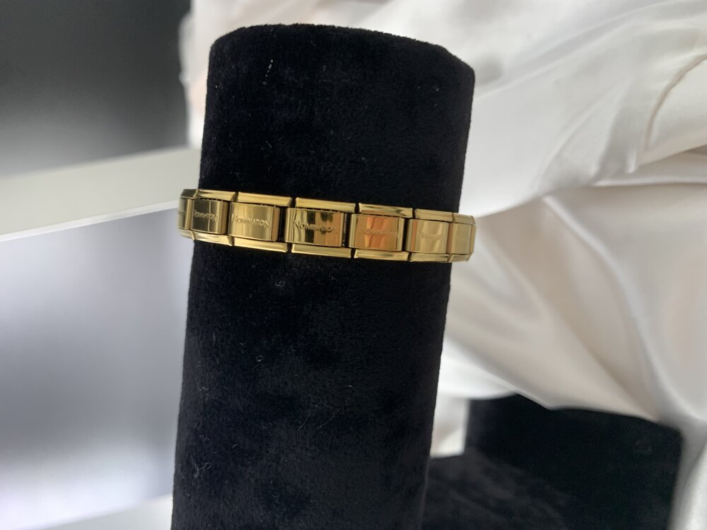 Nomination Italyan Charm Bileklik Gold Paslanmaz Çelik (18cm Standart)