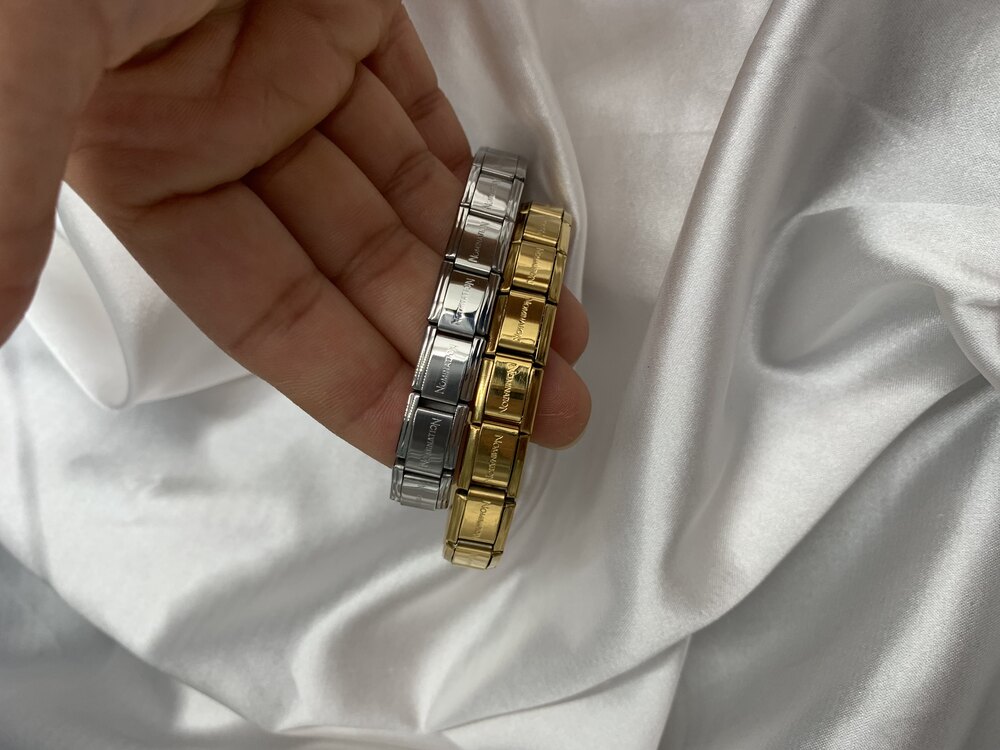 Nomination Italyan Charm Bileklik Gold Paslanmaz Çelik (18cm Standart)
