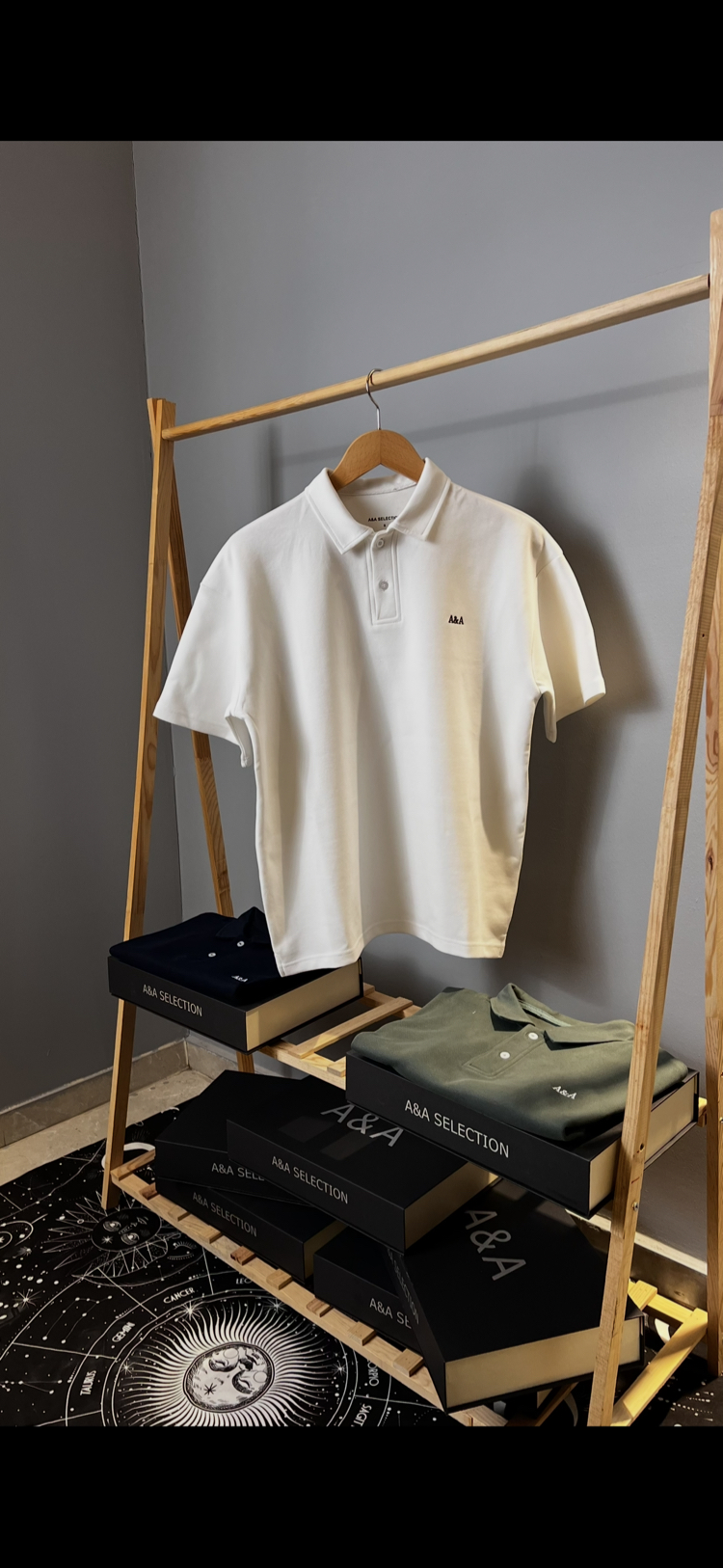 A&A Premium Polo Beyaz