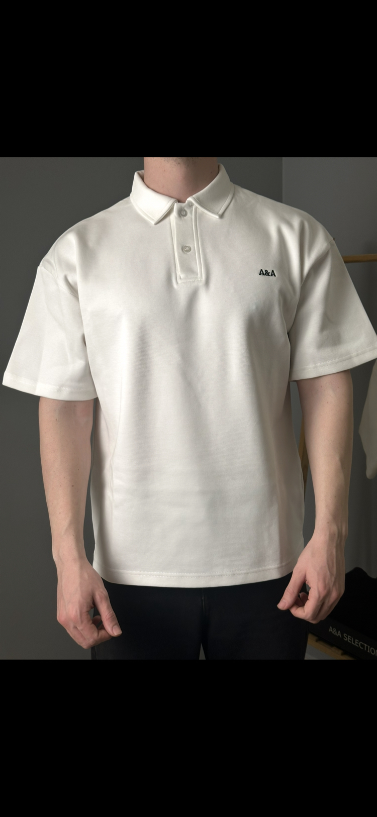 A&A Premium Polo Beyaz