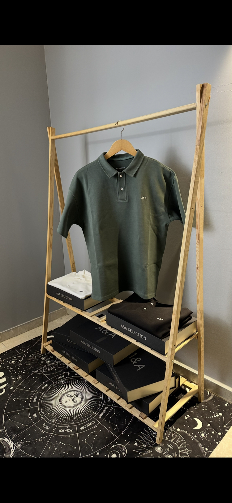 A&A Premium Polo Haki Yeşil