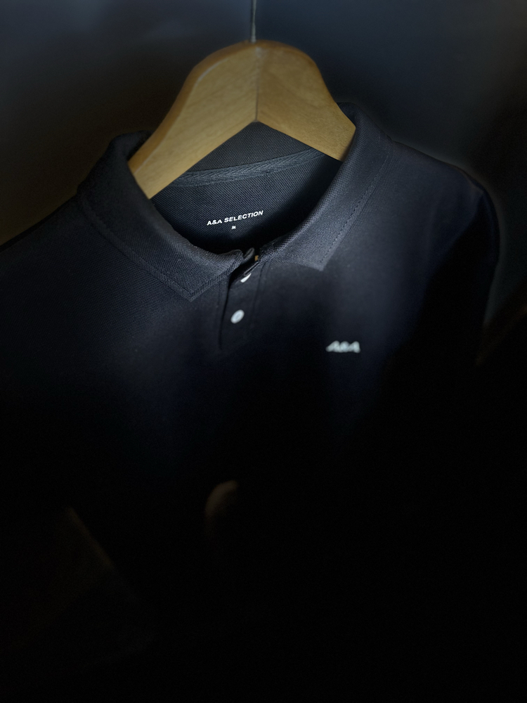 A&A Premium Polo Siyah