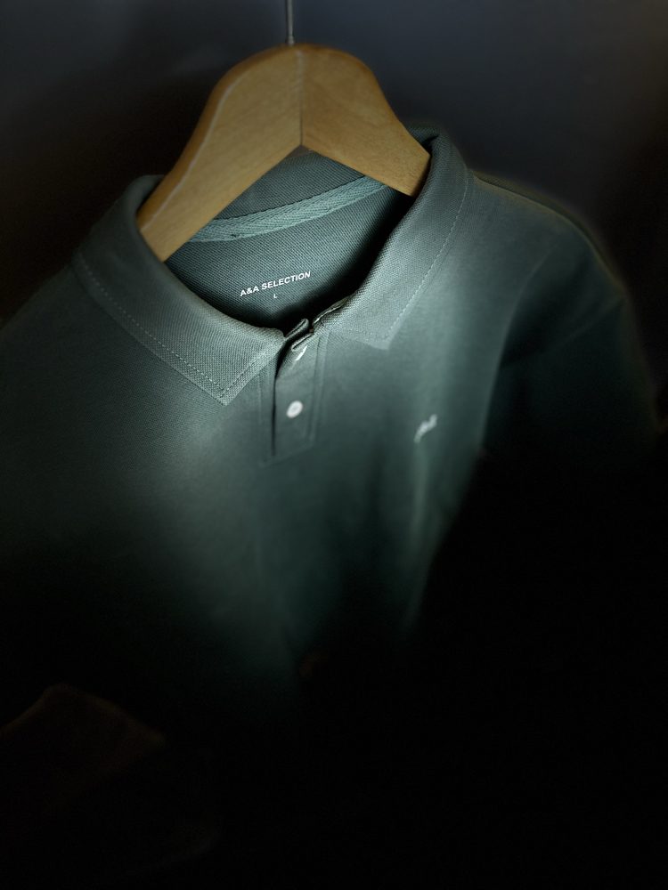 A&A Premium Polo Haki Yeşil