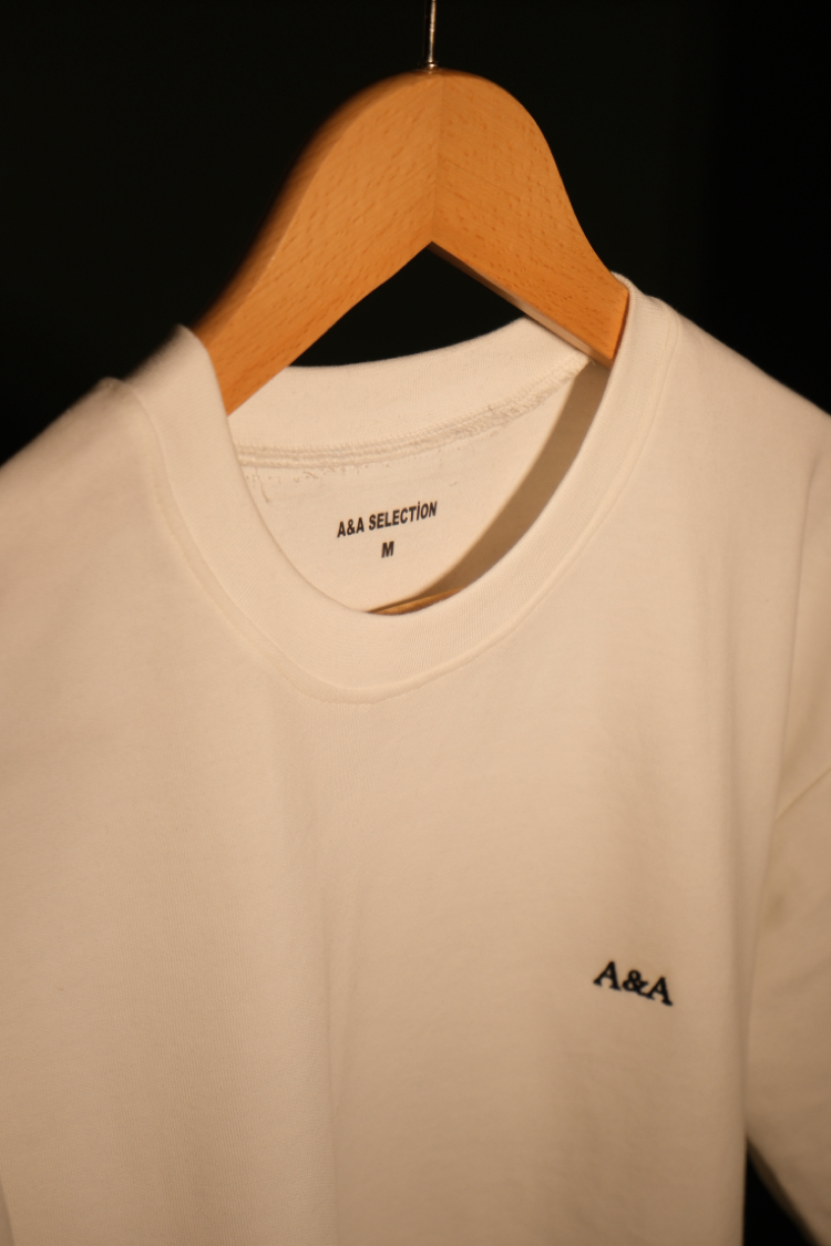 A&A Oversize Beyaz Tişört