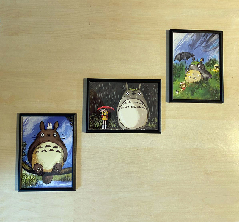 Totoro Çerçeve Seti (3lü)
