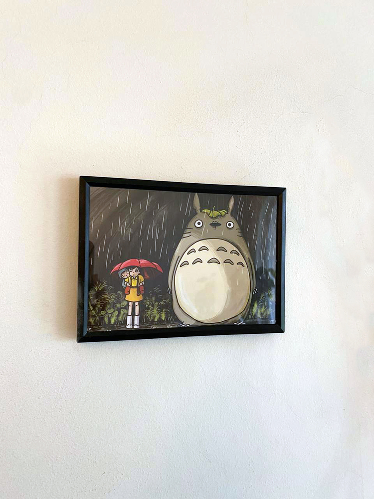 Totoro Yağmurda