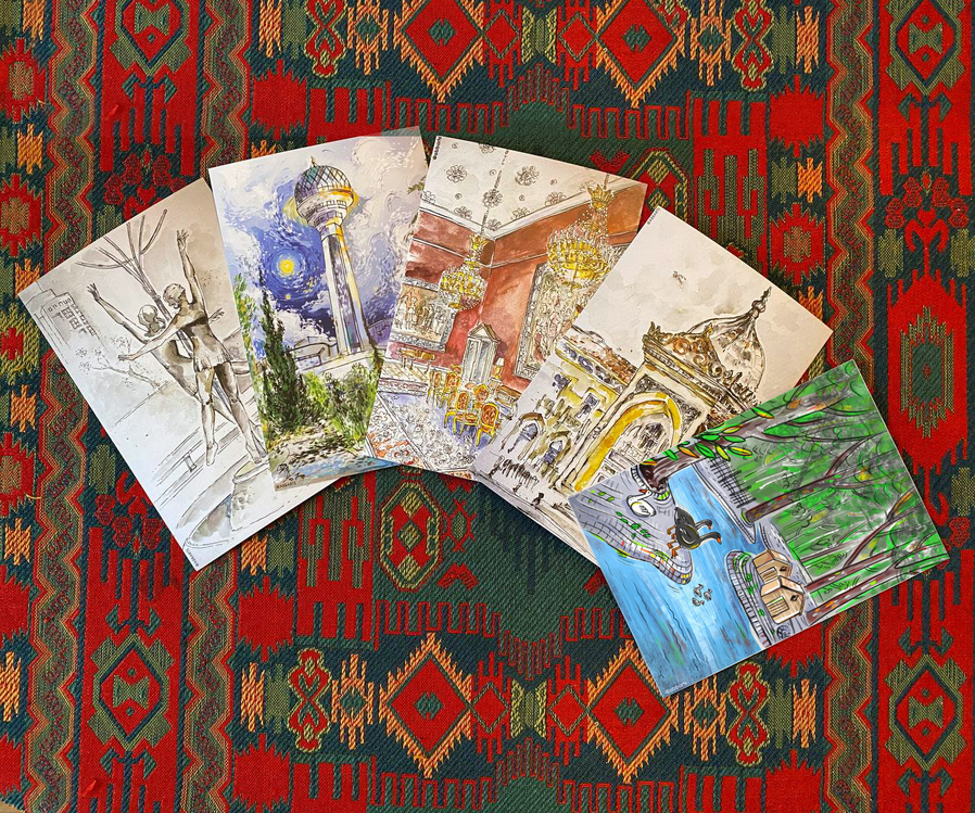 Kartpostal 5li Ankara Seti