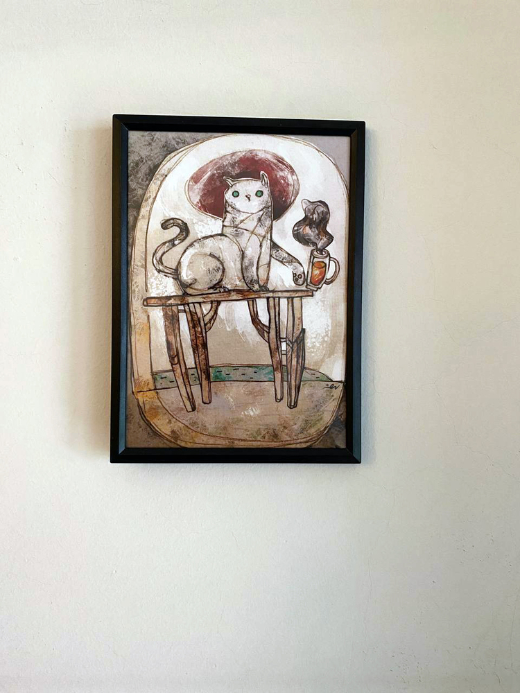 Bardak Düşüren Kedi