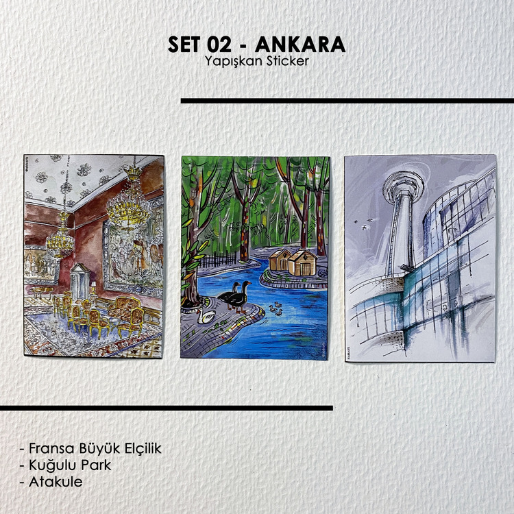 Sticker Seti 02 - Ankara
