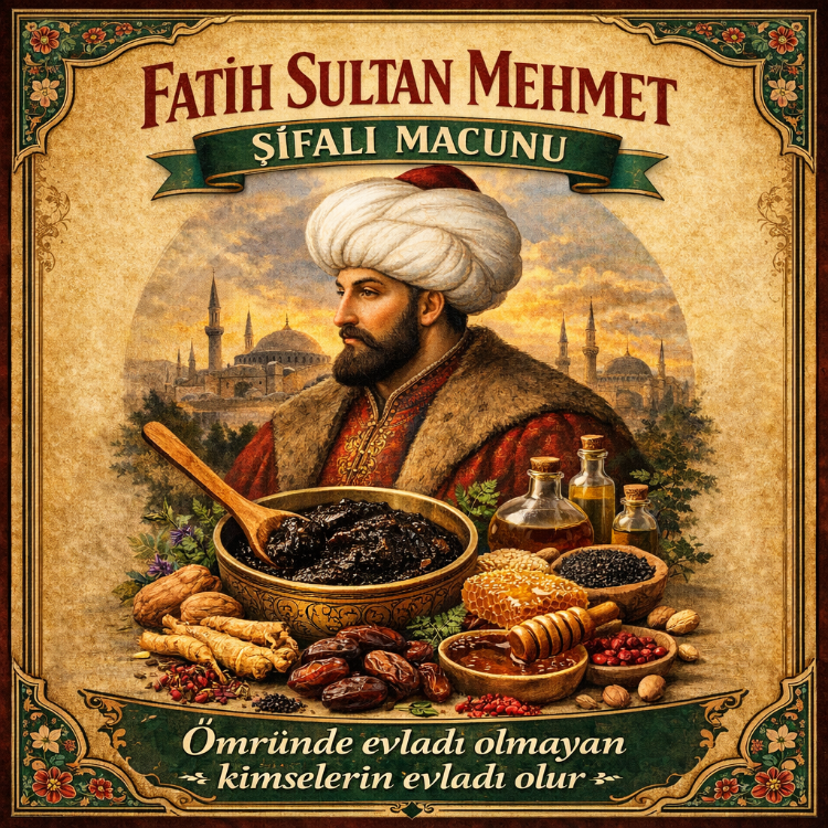 Fatih Sultan Mehmed’e Atfedilen Geleneksel Macun Tarifi - Çocuk Sahip Olmak (Dijital Rehber)