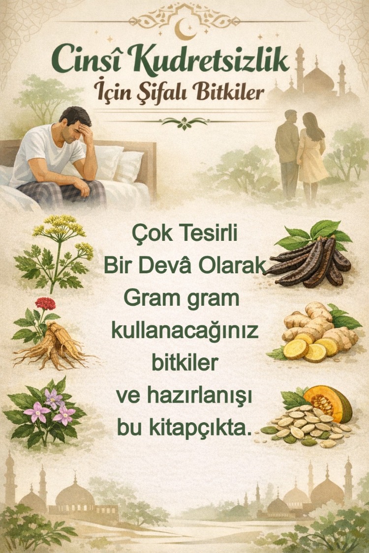 Cinsî Kudreti Artırmaya Yönelik Geleneksel Bitkisel Rehber (PDF)