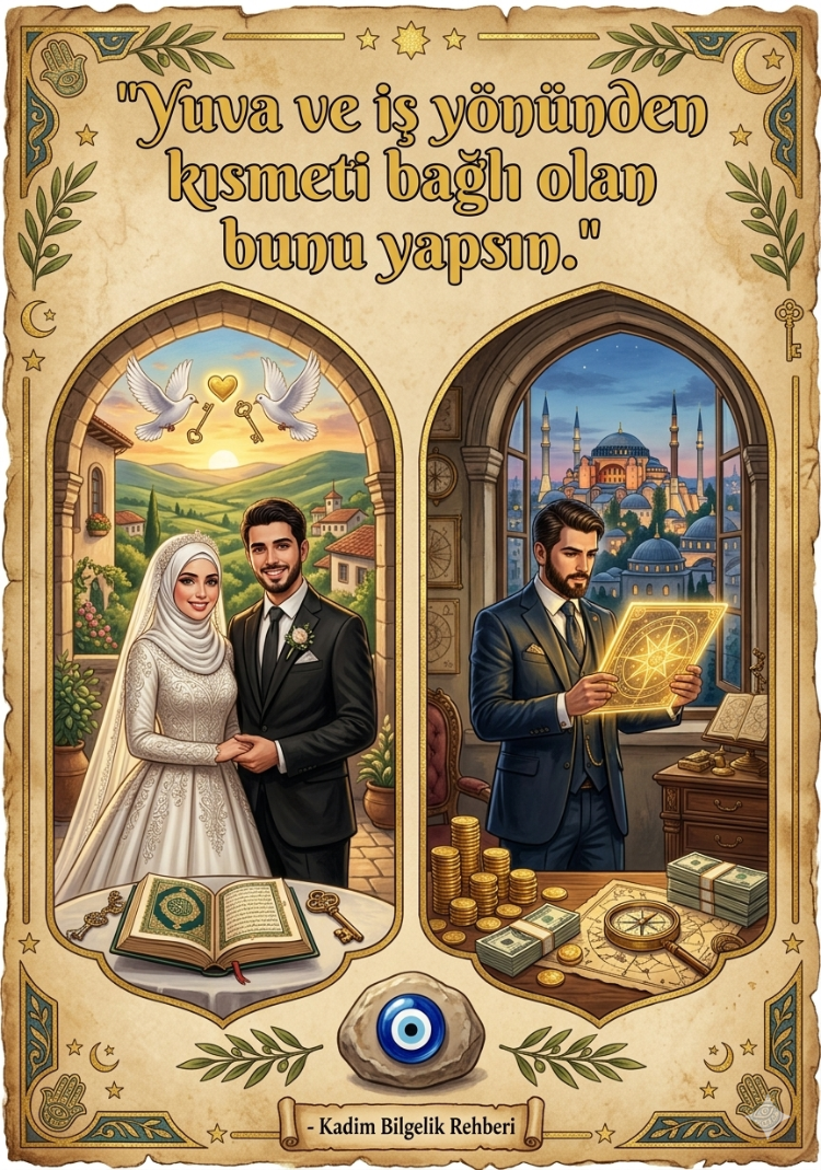 Kısmet Açma ve İş Bereketi Vefki - Hayırlı Yuva ve Rızık Rehberi (PDF)