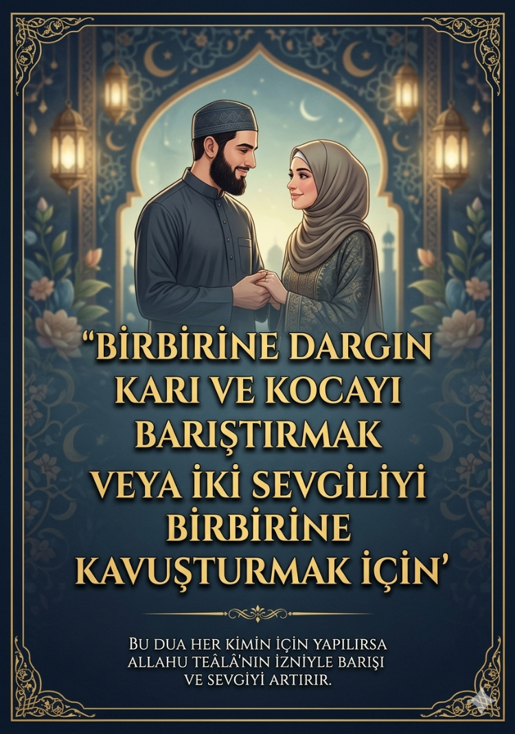 Muhabbet ve Sevgi Tertibi: Karı-Koca Arasını Düzeltme Rehberi