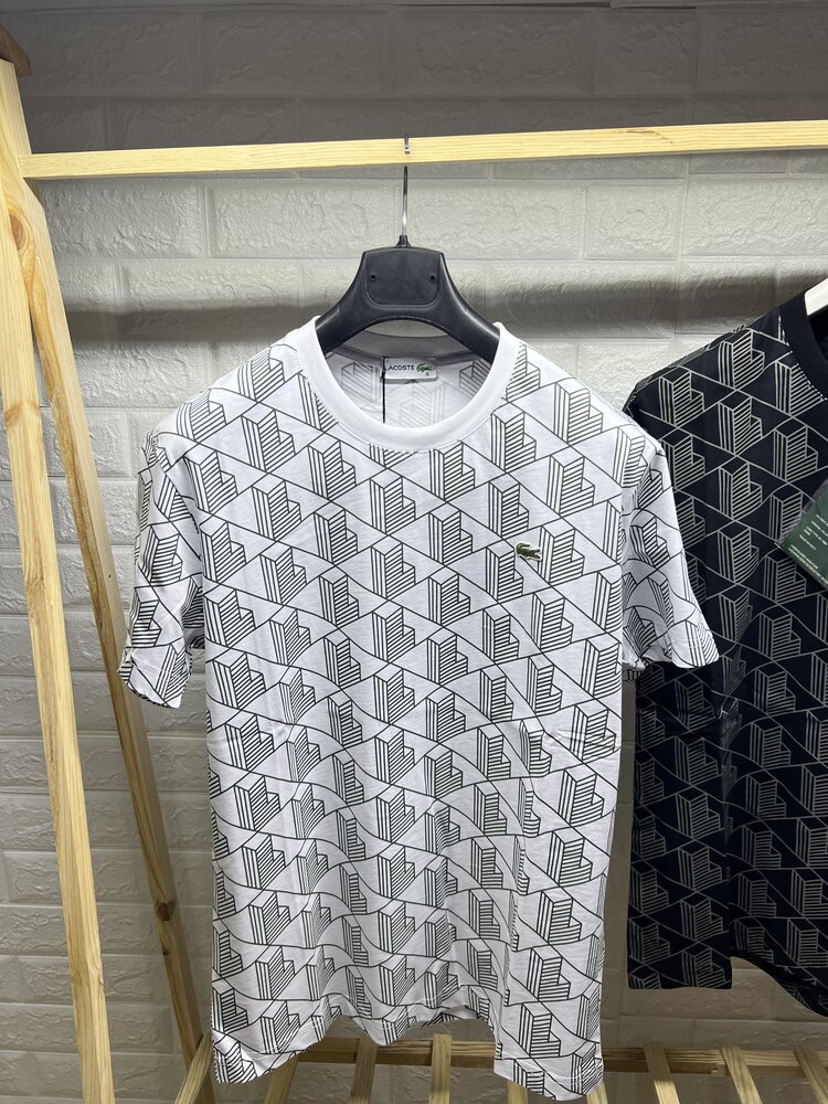 Lacoste All-Over Beyaz