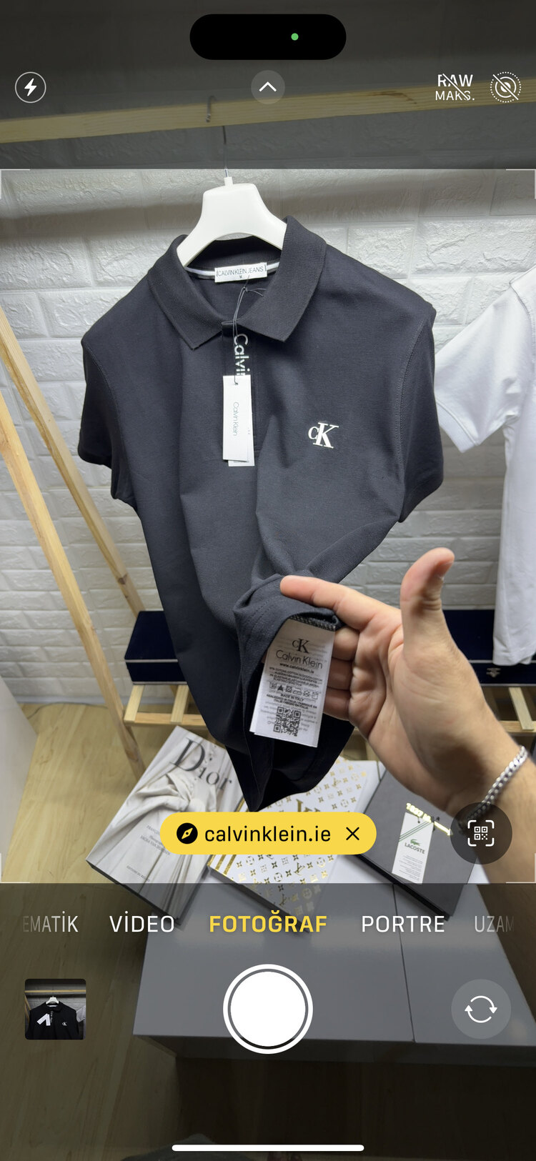 Ck CalvinKlein Polo Yaka