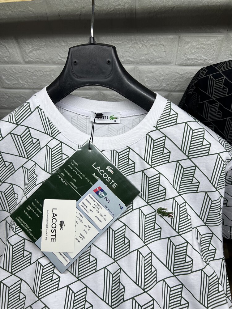 Lacoste All-Over Beyaz