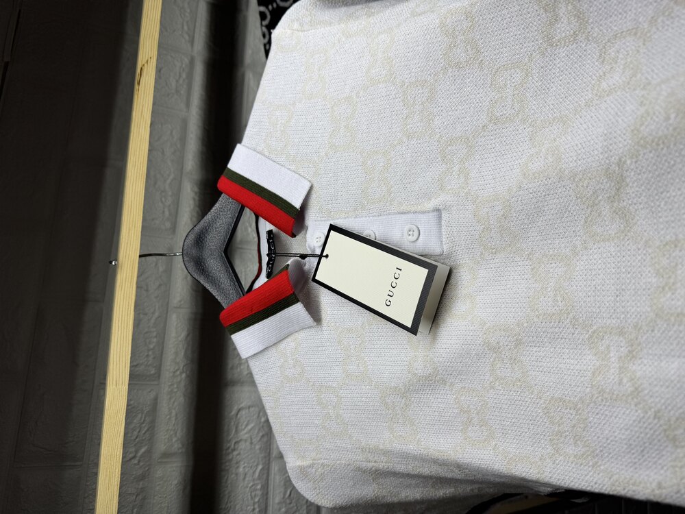 Gucci Triko Polo Yaka Beyaz