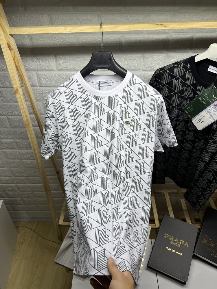Lacoste All-Over Beyaz