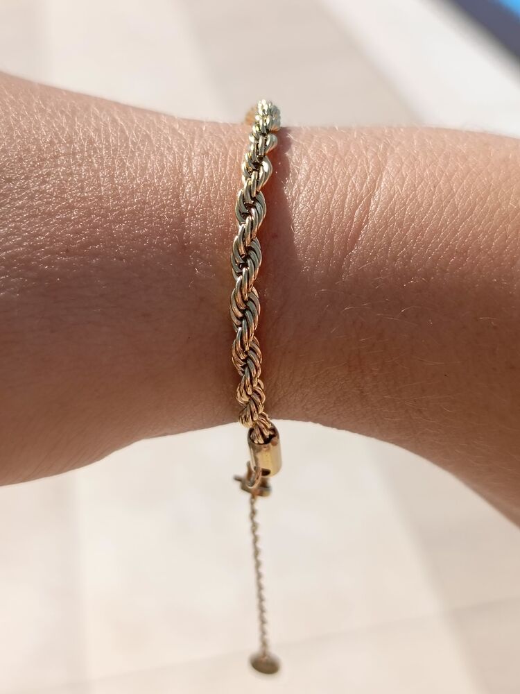 Gold Burgu Çelik Bileklik