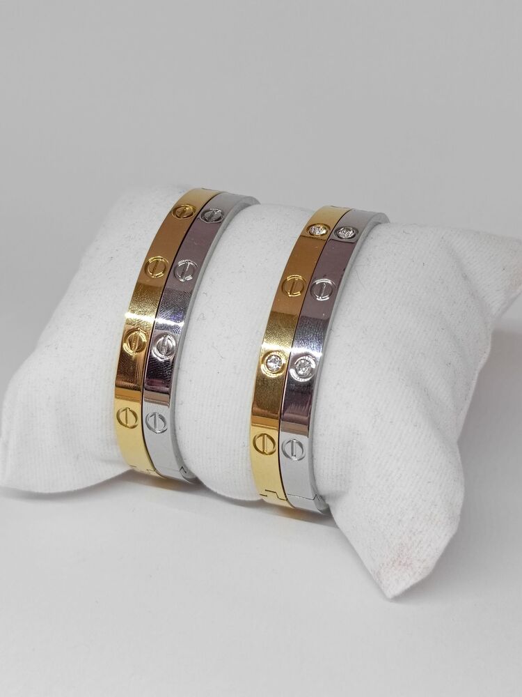 Cartier Model Gold Kelepçe