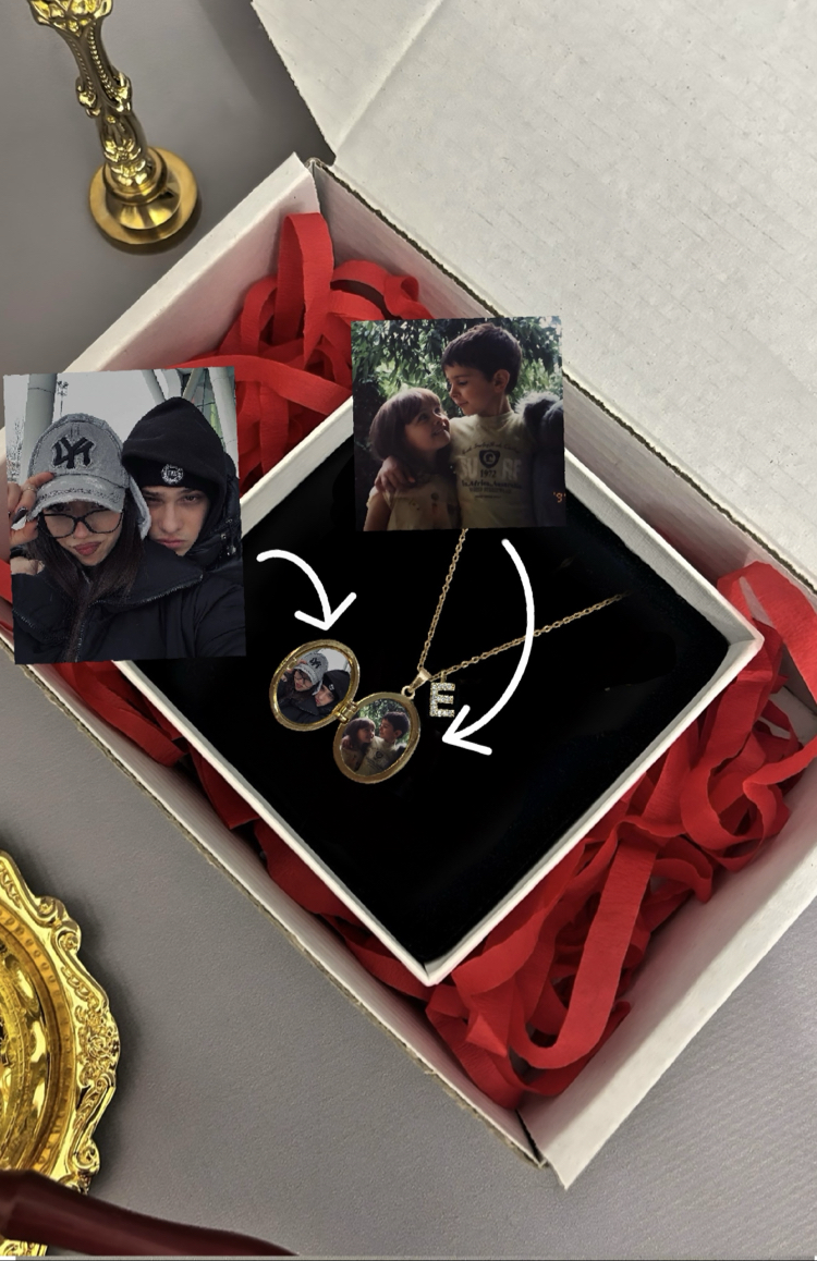 Kapaklı fotoğraflı anı kolyesi 