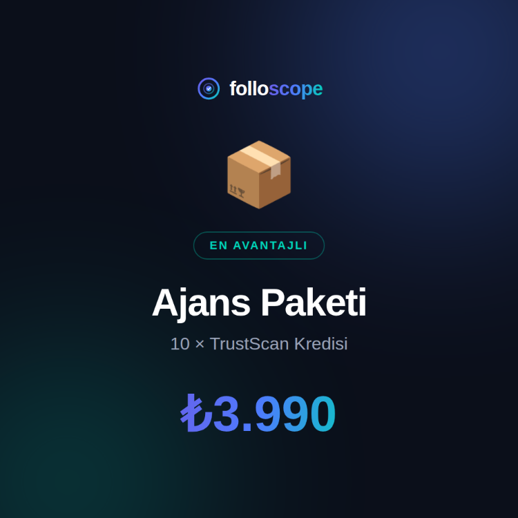 Ajans Paketi — 10 × TrustScan Denetim Kredisi