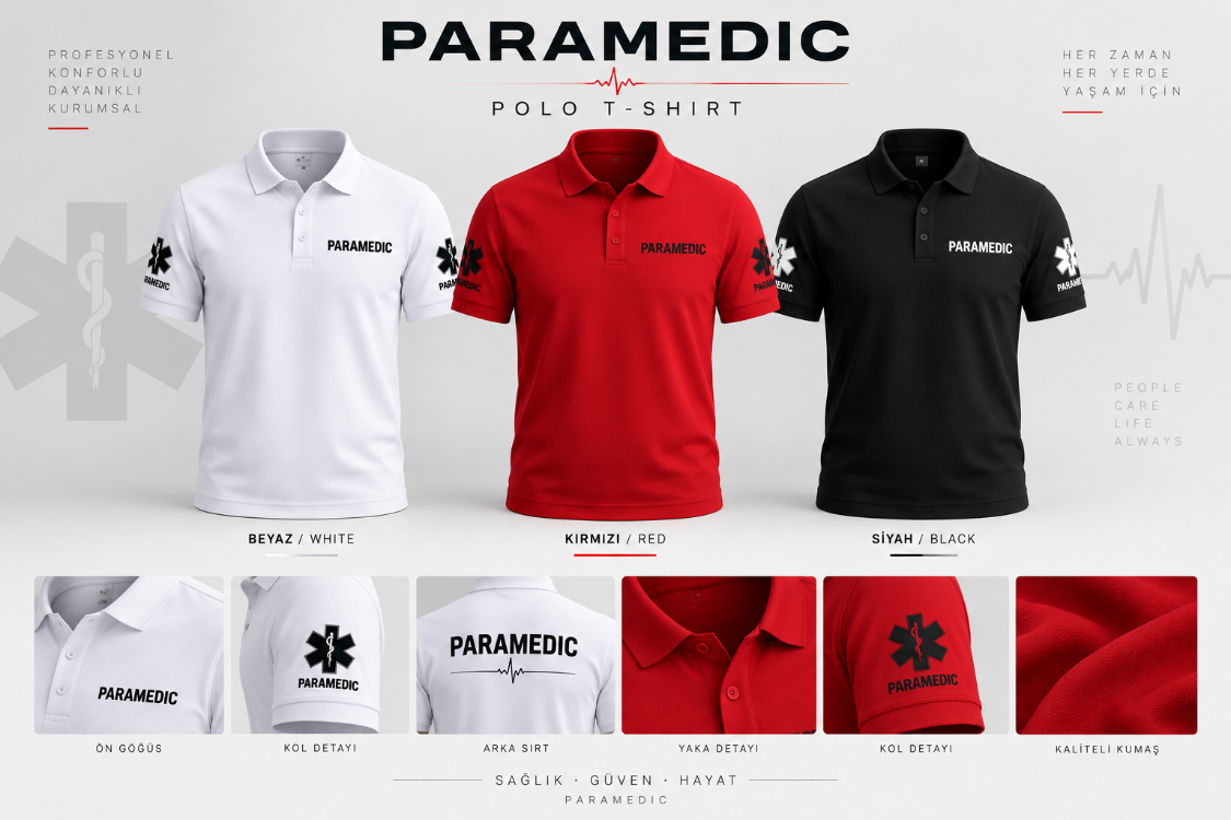 PARAMEDIC Premium Polo T-Shirt