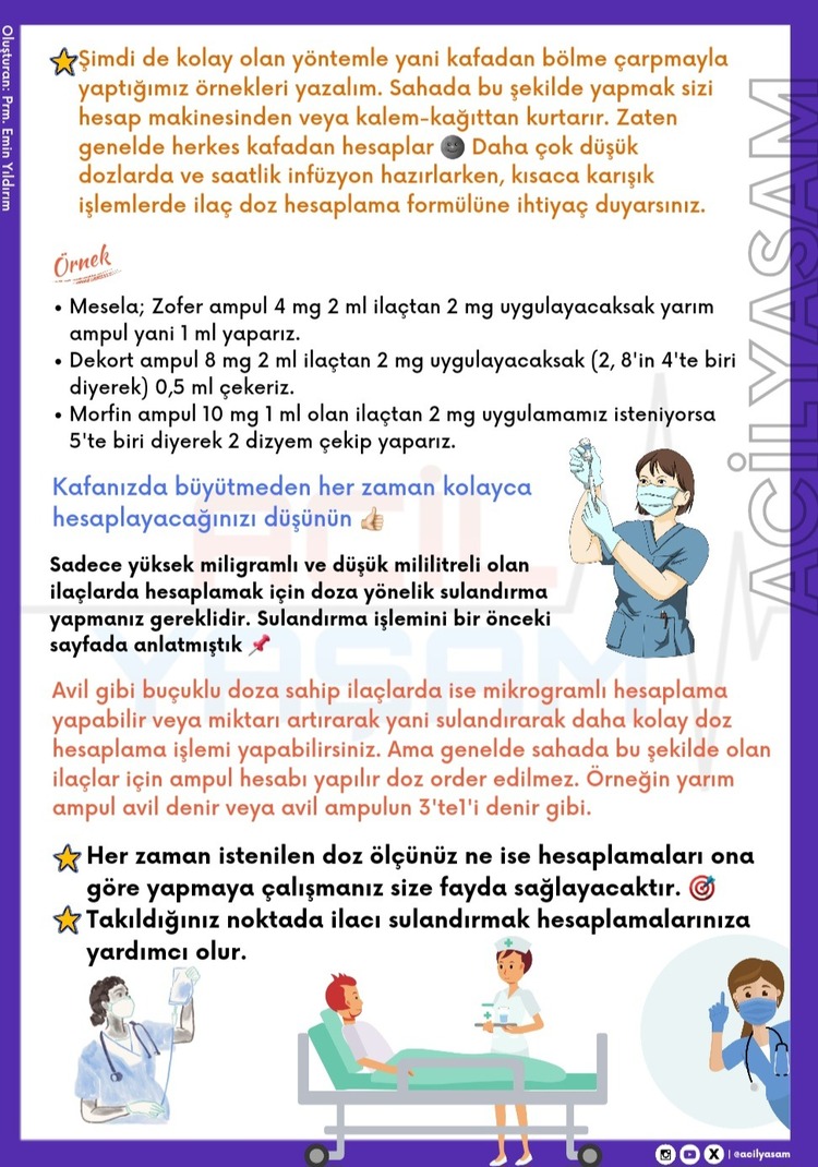 İlaç-Doz Hesaplama PDF Dosyası