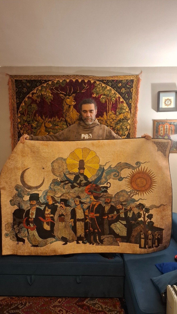 Ulu Ozanlar 120 x 180 cm Özel Tasarım Halı