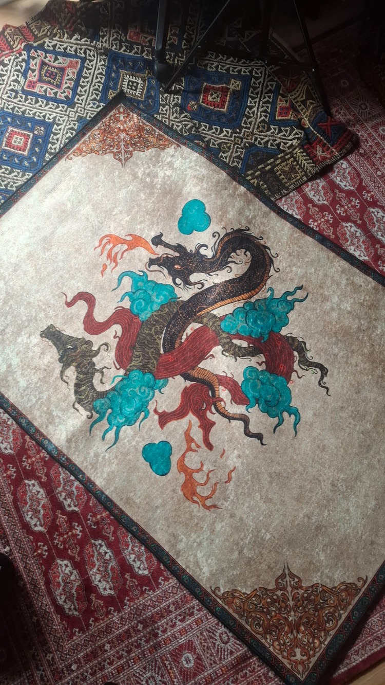 Ejderha 100x150 cm Özel Tasarım Halı