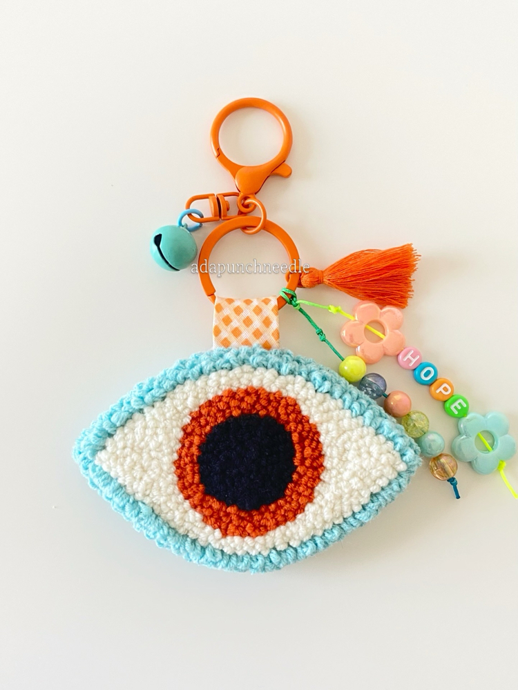 Punch Nakışı Charm Anahtarlık