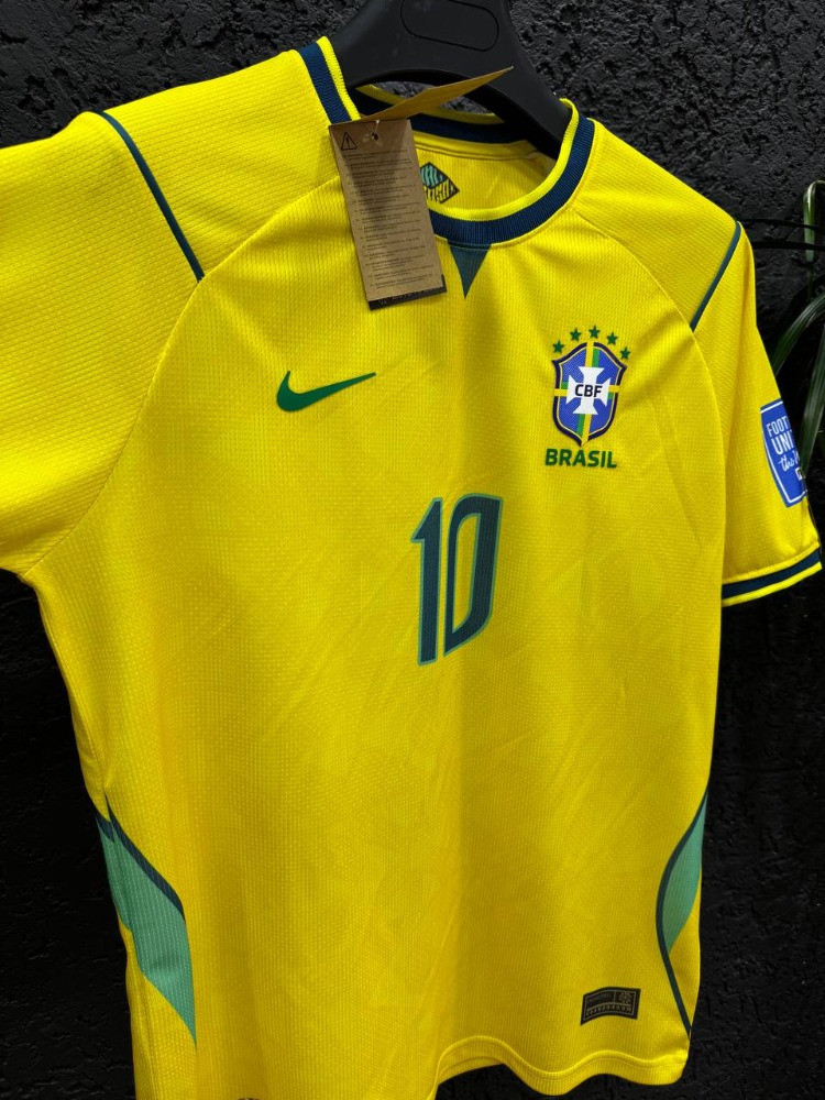Brezilya Klasik İç Saha Forması - "Neymar Jr. 10"