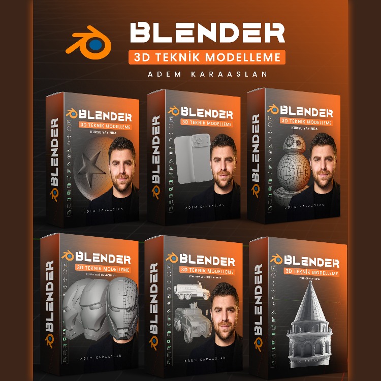 BLENDER 3D TEKNİK MODELLEME