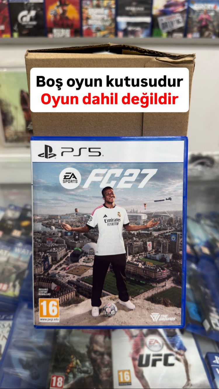 Boş Oyun Kutusu + Kuşe Kağıt