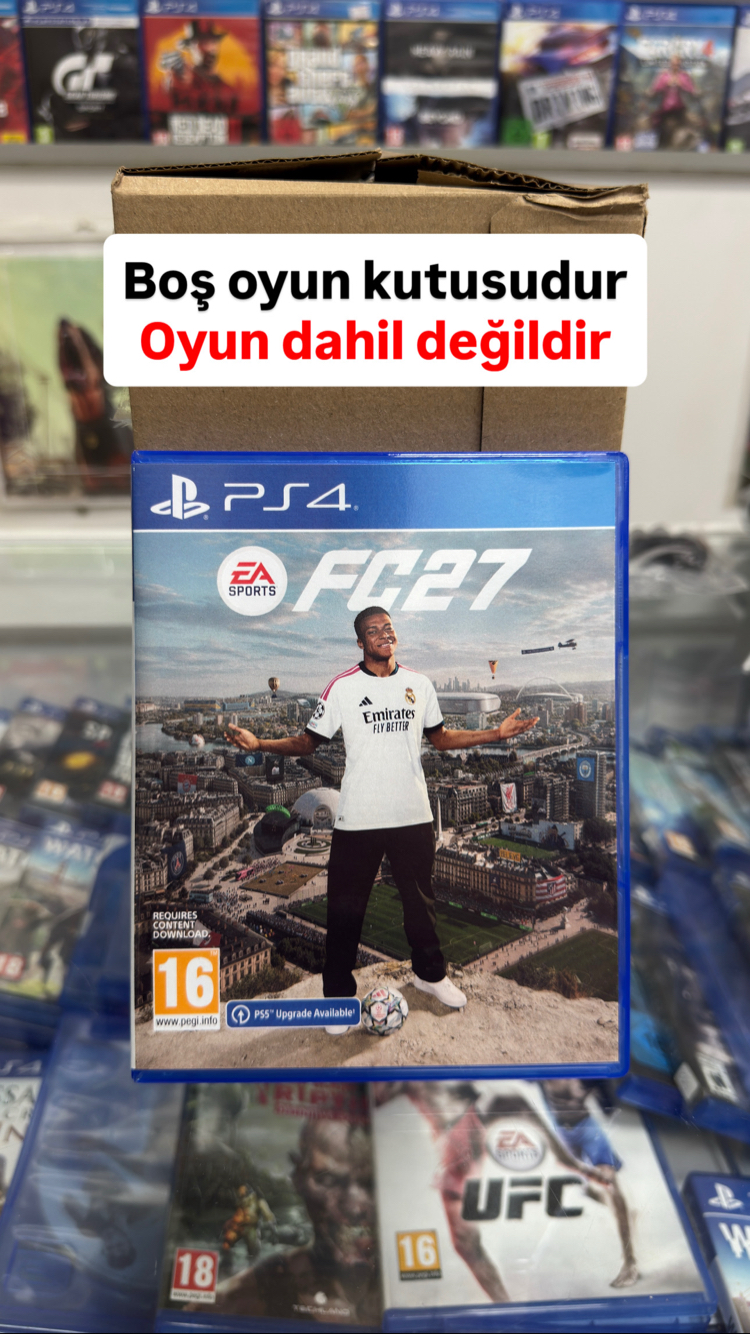 Boş Oyun Kutusu + Kuşe Kağıt