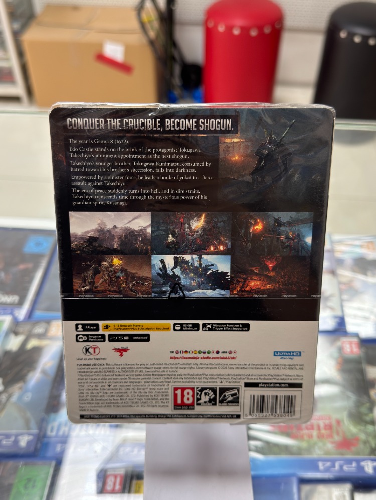 PS5 NIOH 3 METAL KUTU (STEELBOOK COLLECTOR EDITION)