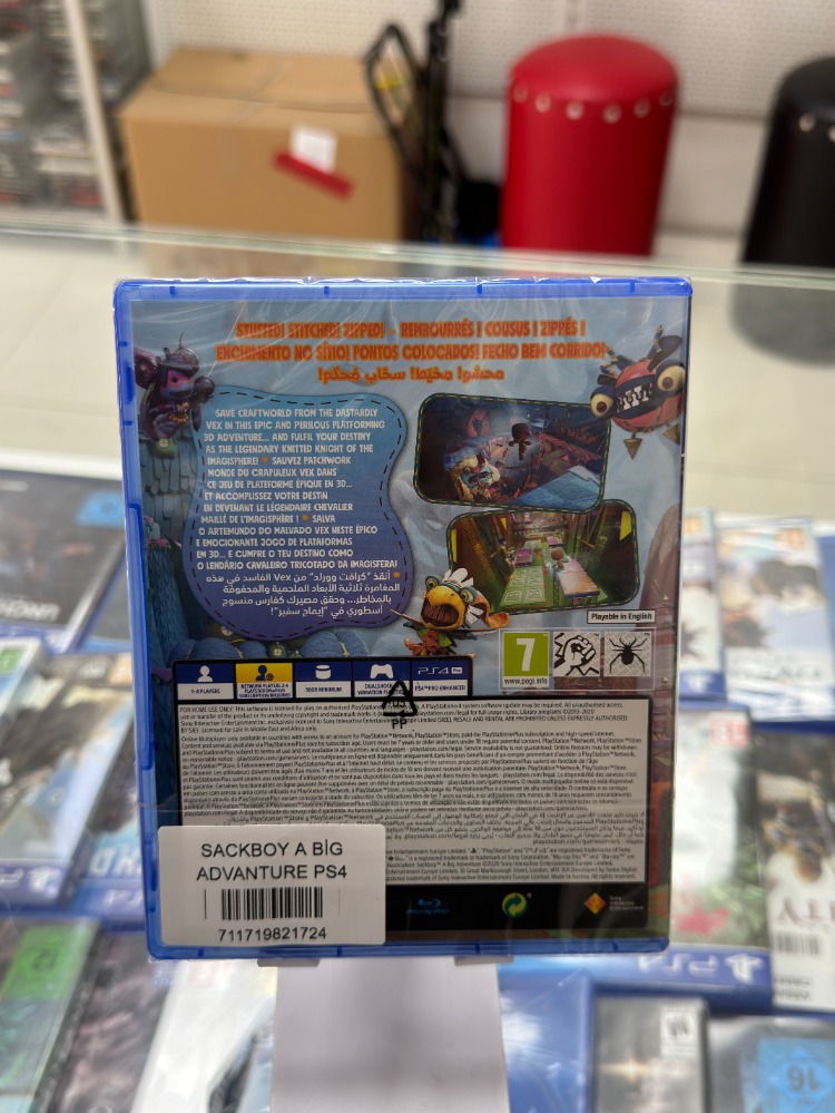 PS4 SACKBOY A BIG ADVENTURE SIFIR