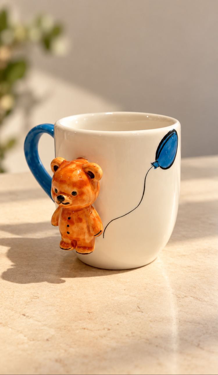Balonlu Ayıcıklı Mug