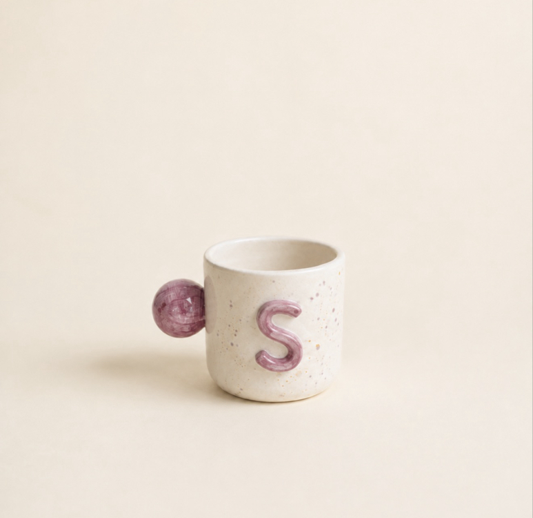 Top Kulplu Harf Mug