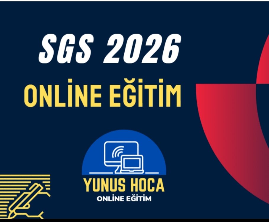 SGS 2026 3/ YETERLİLİK ONLİNE EĞİTİM