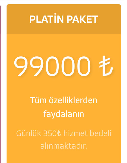 PLATİN PAKET
