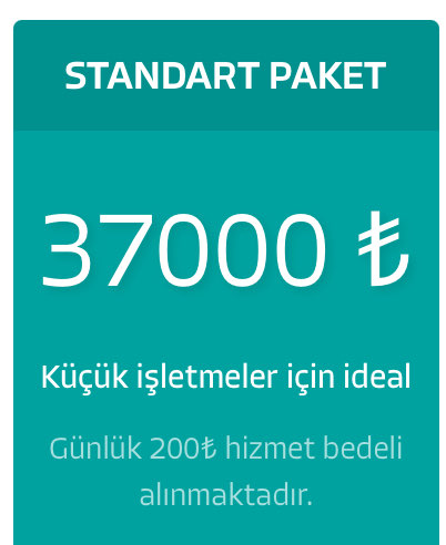 STANDART PAKET