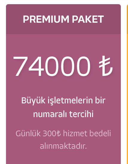 PREMİUM PAKET