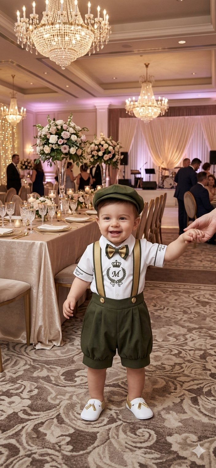 yeşil Gold detaylı takım