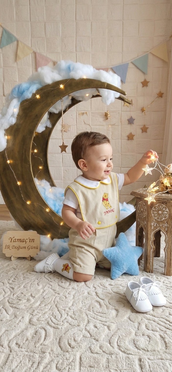 önlüklü pooh takim