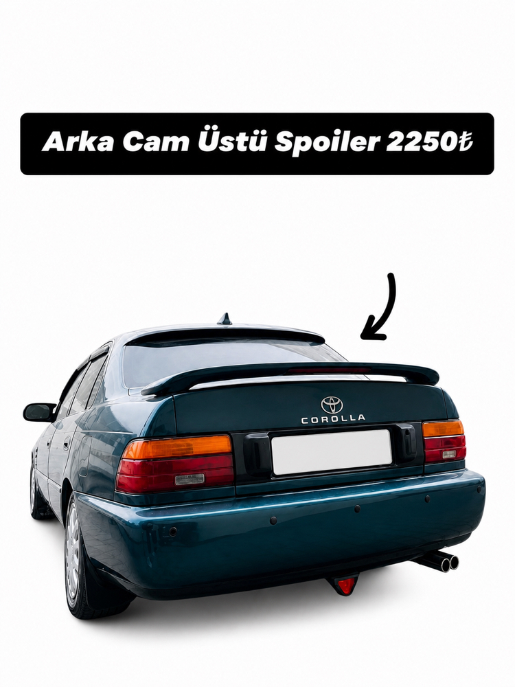 Arka cam spoiler