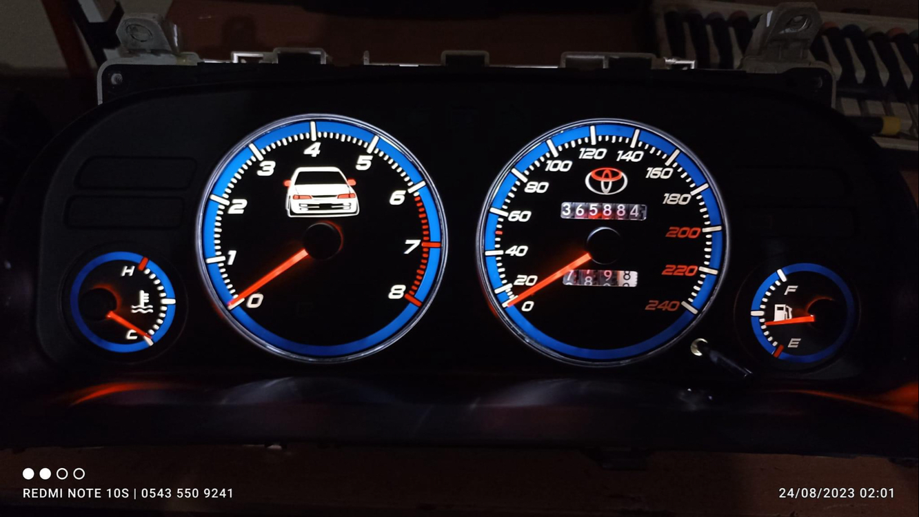 Kadran Kartı Toyota 