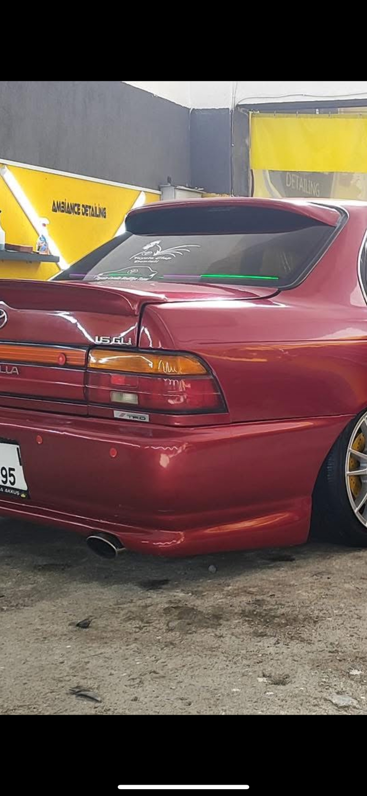 Arka cam spoiler
