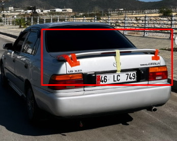 Orjinal Işıklı spoiler